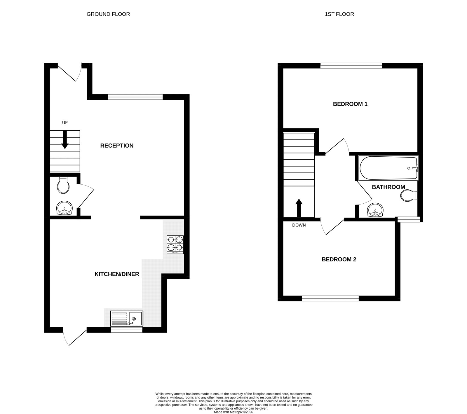 14a, Conway Drive, Hampshire floorplan