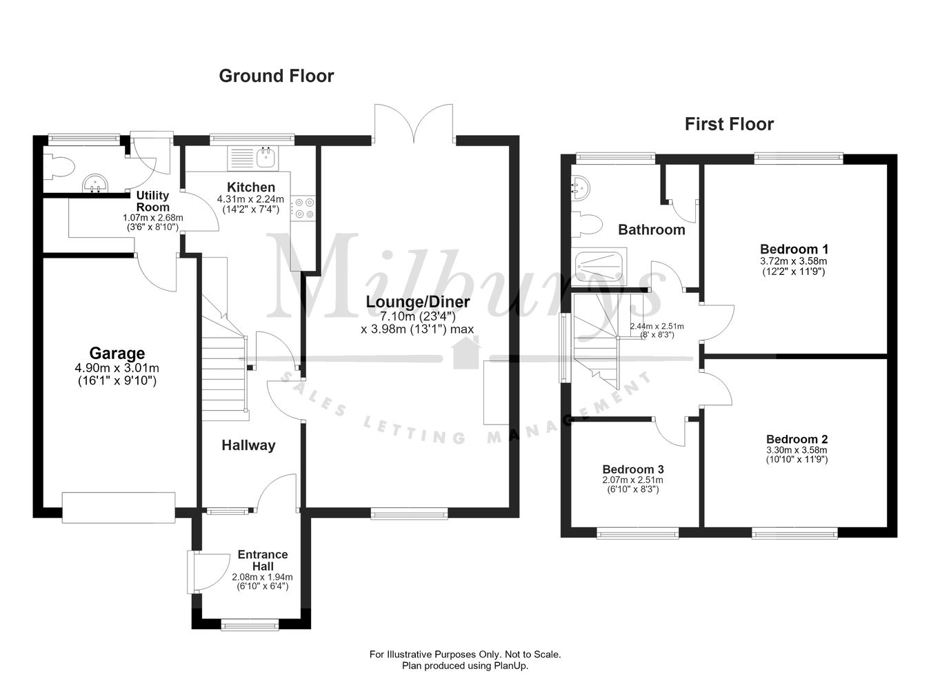 8, Derwent Court, Thornbury floorplan