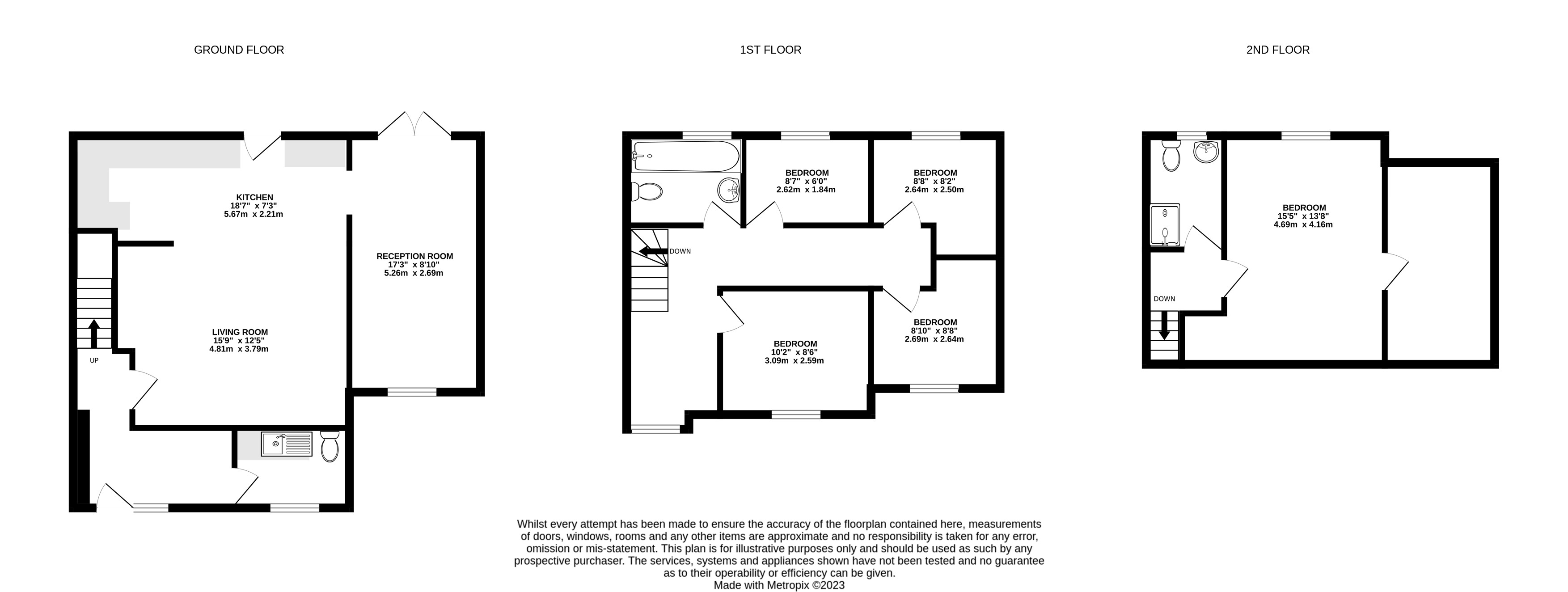 1, Clive Road, Hampshire floorplan