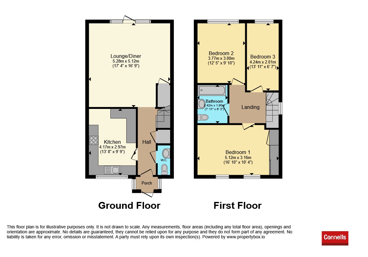 21, Ash Grove, Dudley floorplan