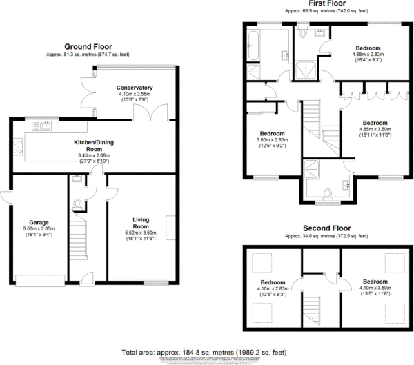 5 Bedrooms Detached house for sale in Bylands, Woking GU22