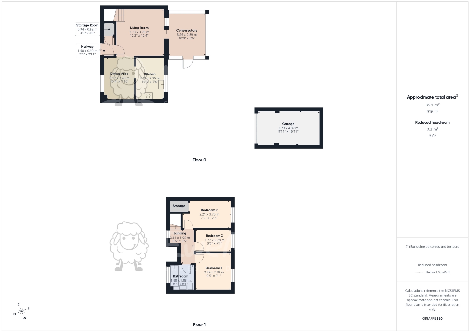 10, Edenfield Close, Knutsford floorplan