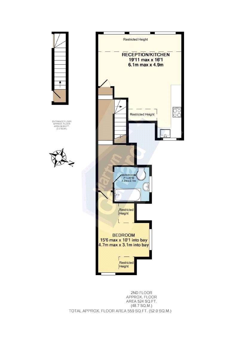 1 Bedrooms Flat to rent in Park Road, New Barnet, Barnet EN4