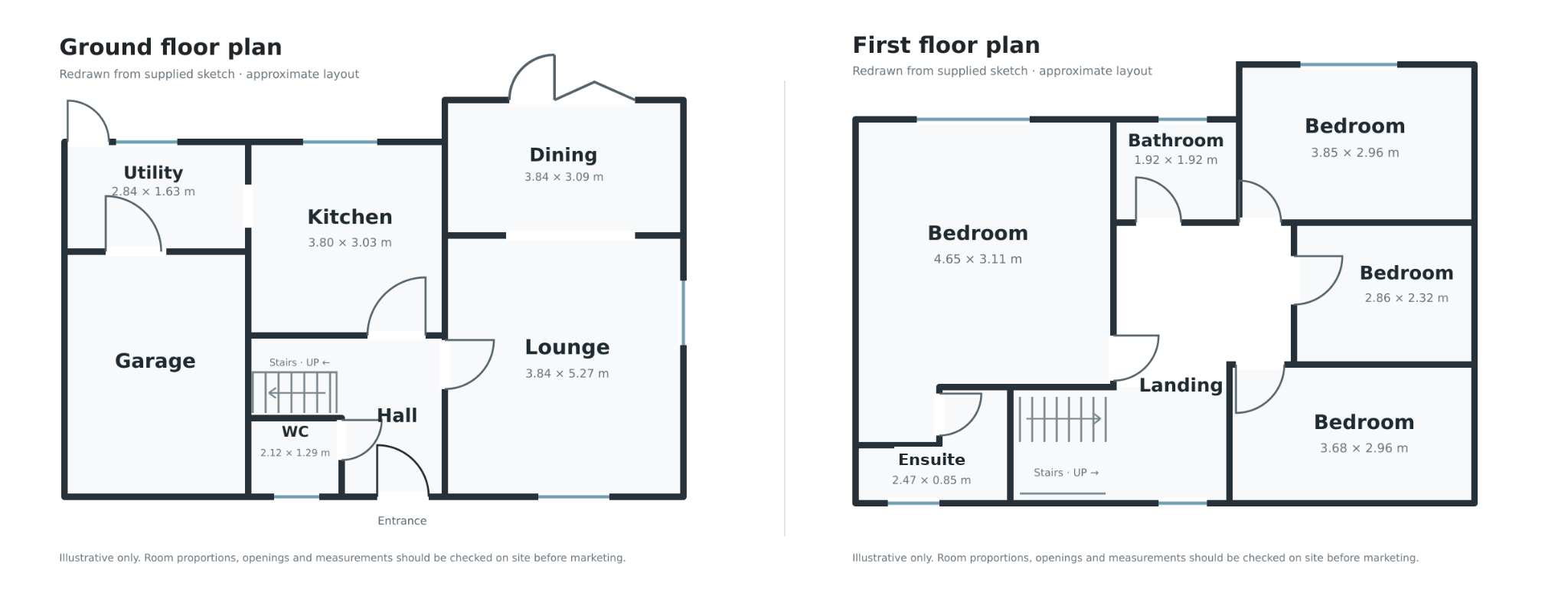 8, Massey Fields, Keighley floorplan