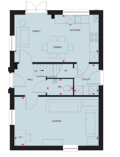 HA899146, Kemsley Drive, Leighton Buzzard floorplan