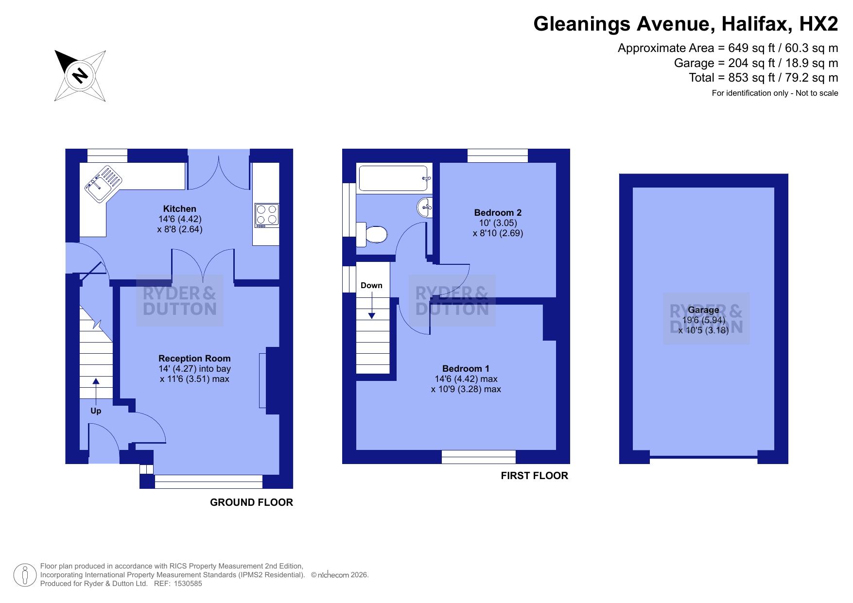 4, Gleanings Avenue, West Yorkshire floorplan