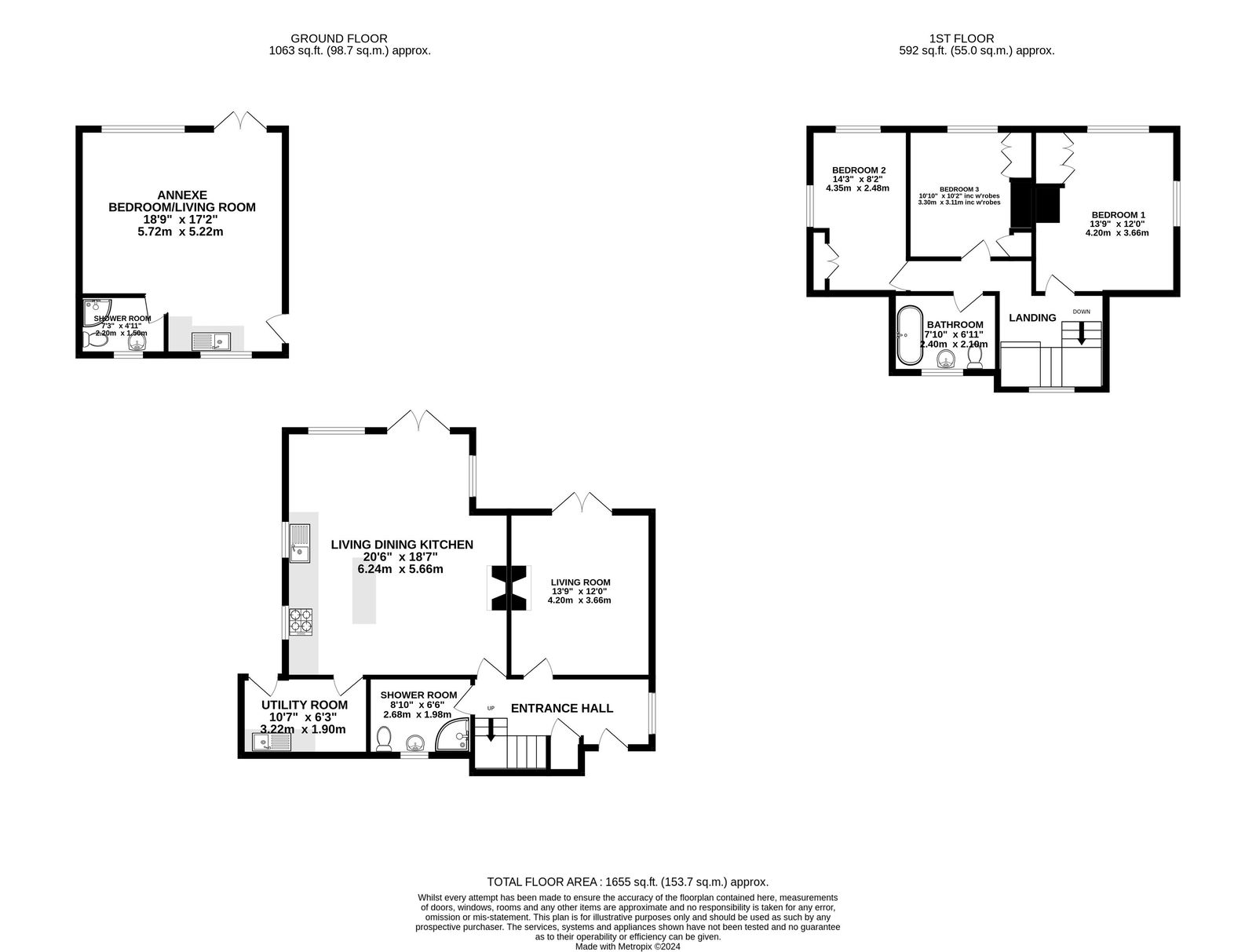 September Cottage, 19 High Street, Northwich floorplan