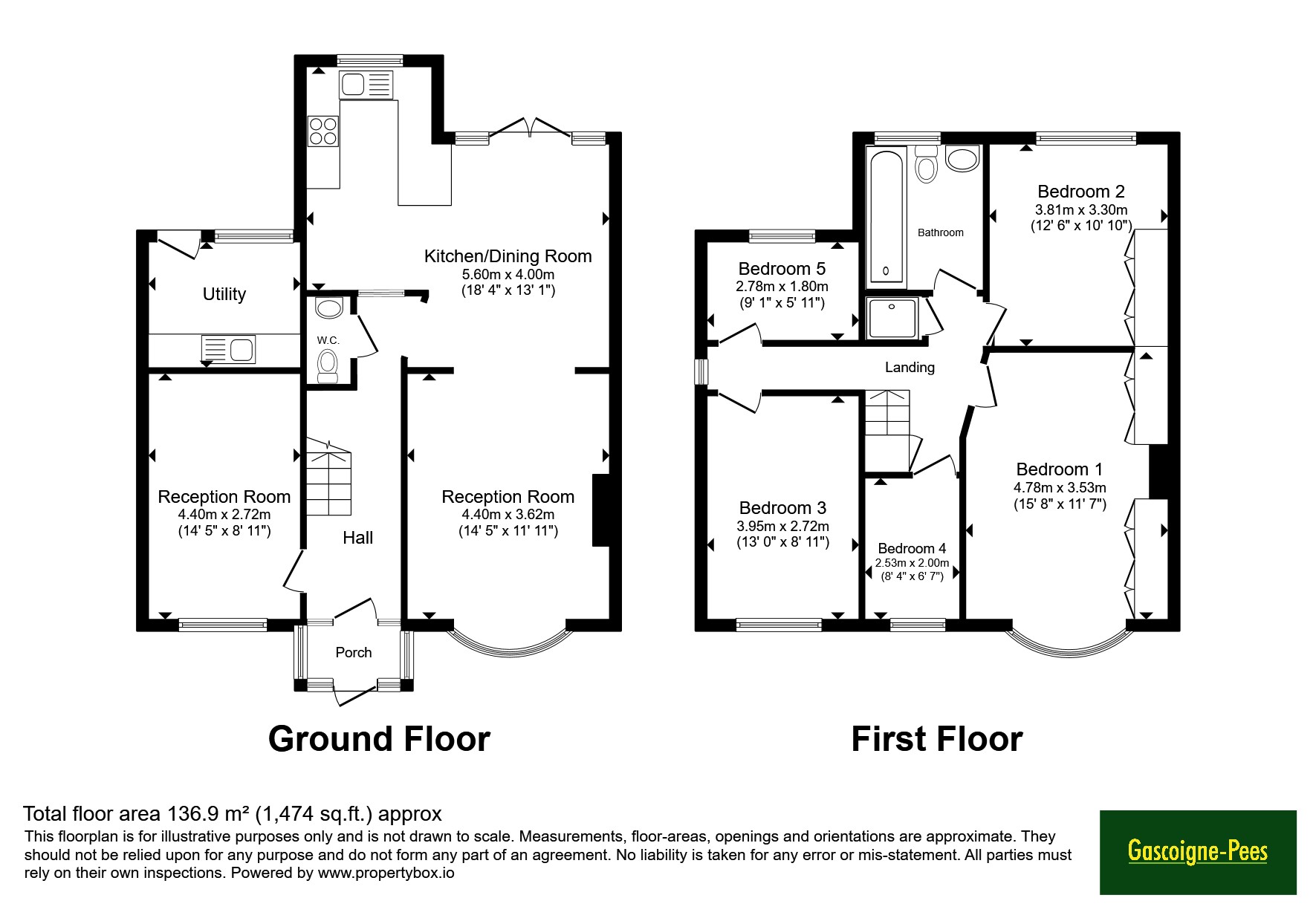 56, Raleigh Drive, Surbiton floorplan