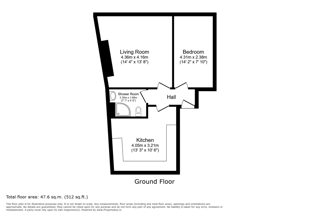 78c, Leslie Terrace, Aberdeen floorplan