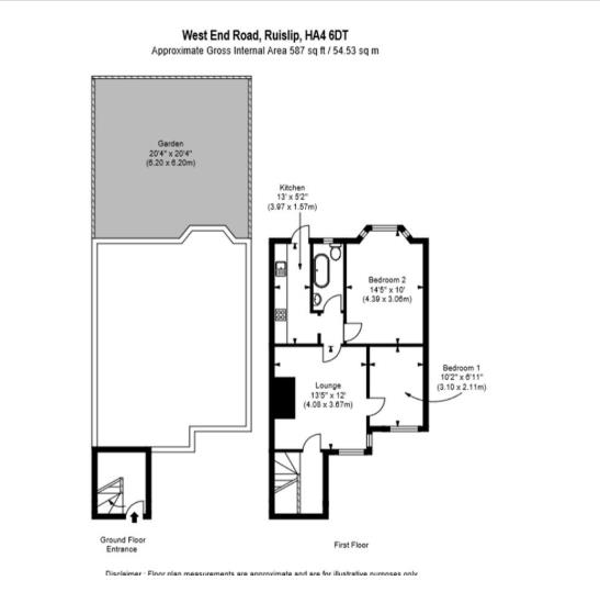 178a, West End Road, Ruislip floorplan