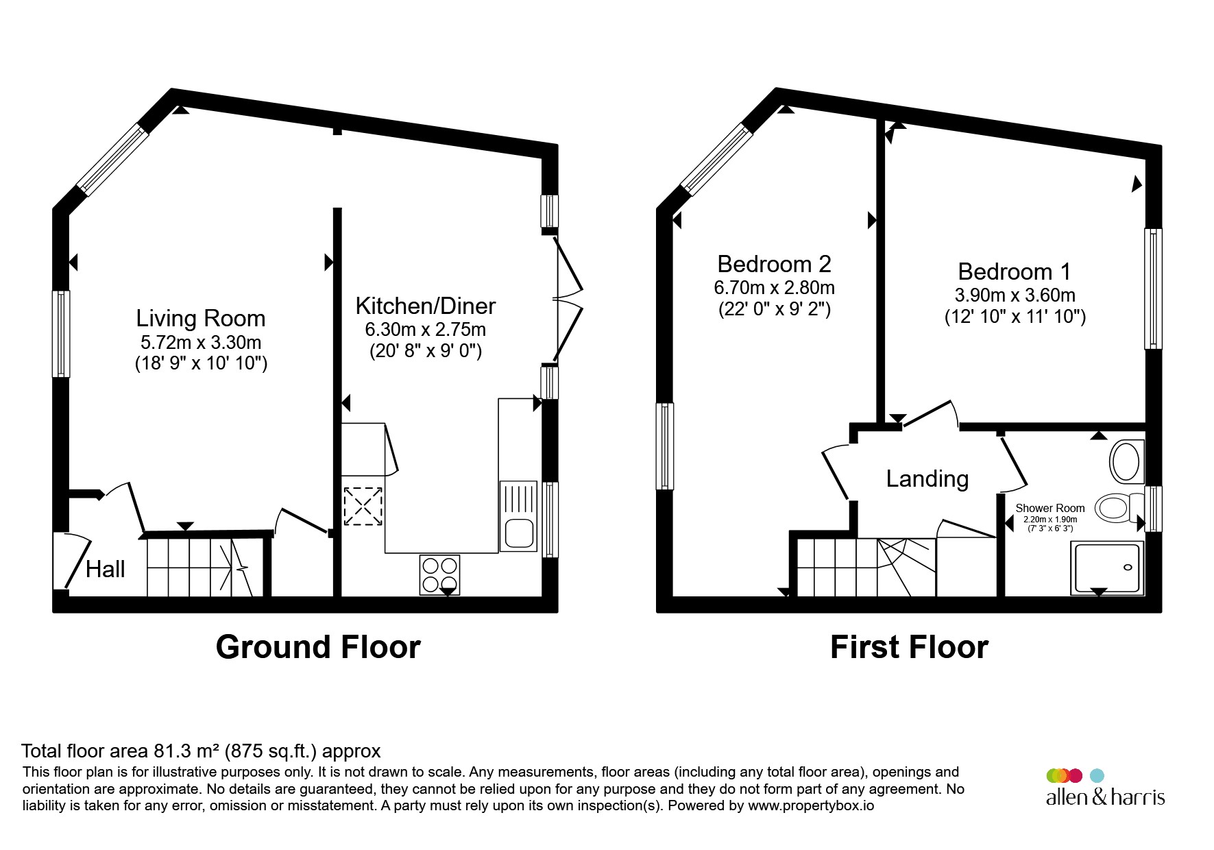 5, St. Saviours Road, Bath floorplan