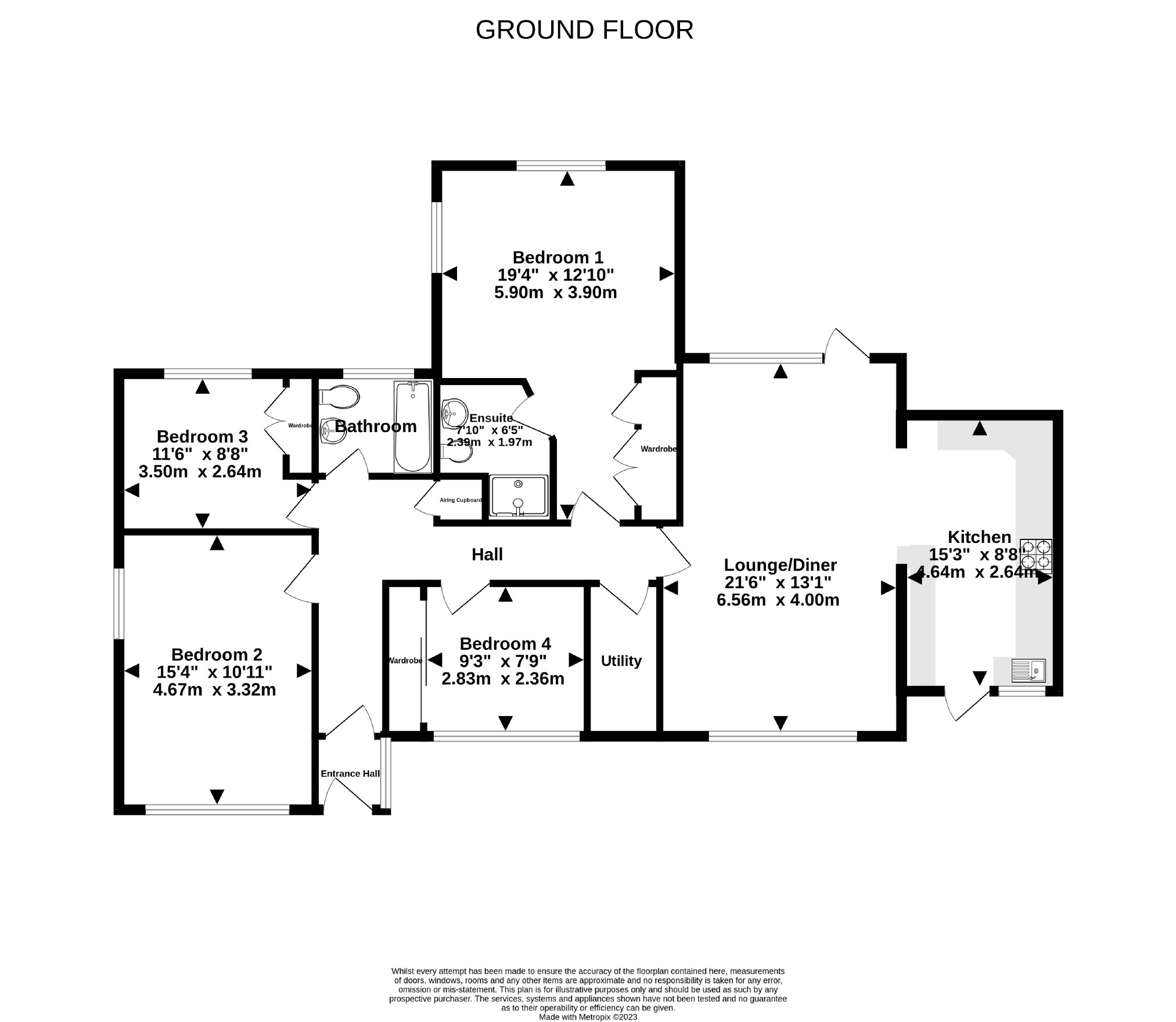 The Ranger, Church Road, Easter Compton, Bristol BS35, 4 bedroom