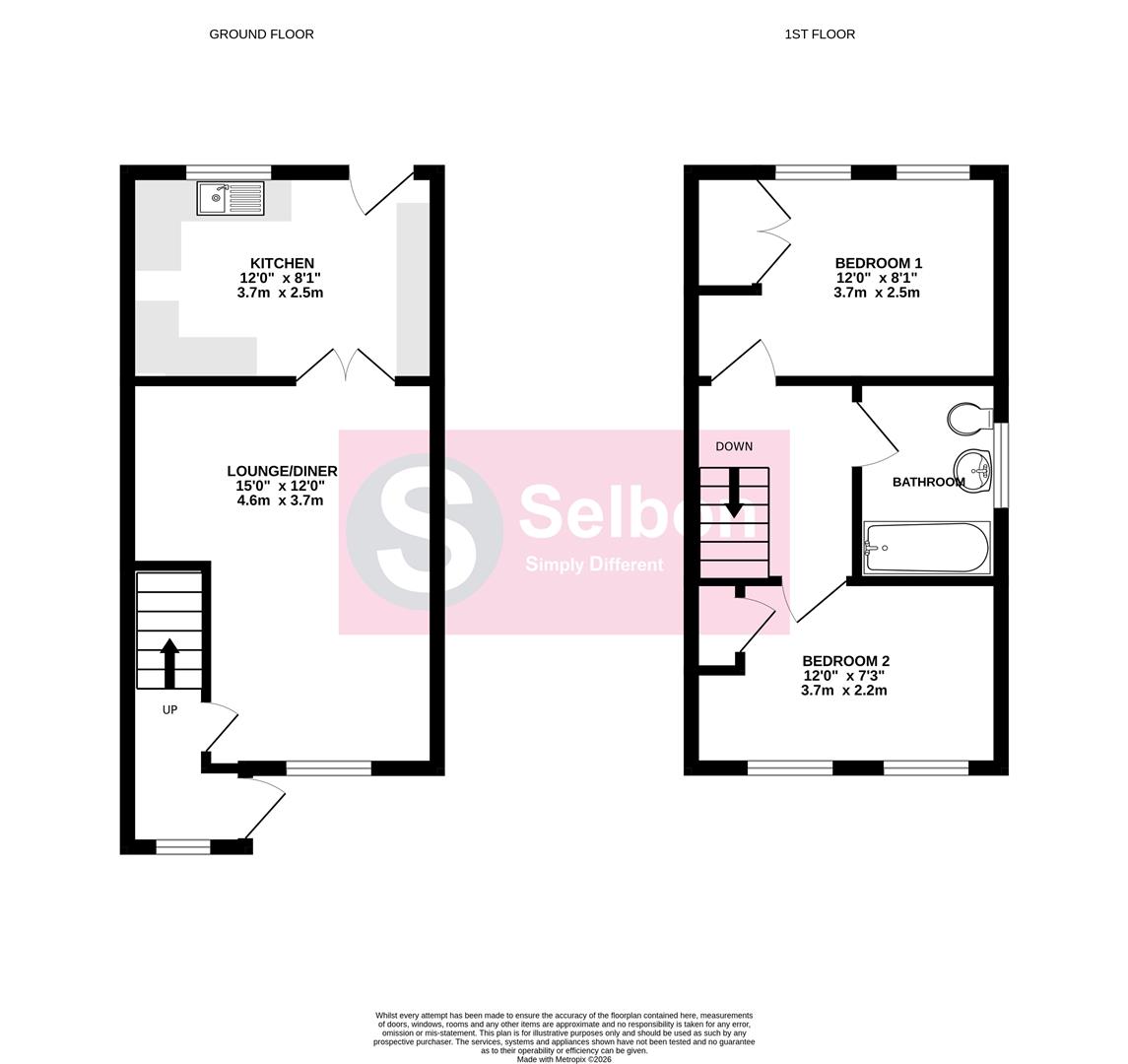 15, Lea Court, Farnham floorplan