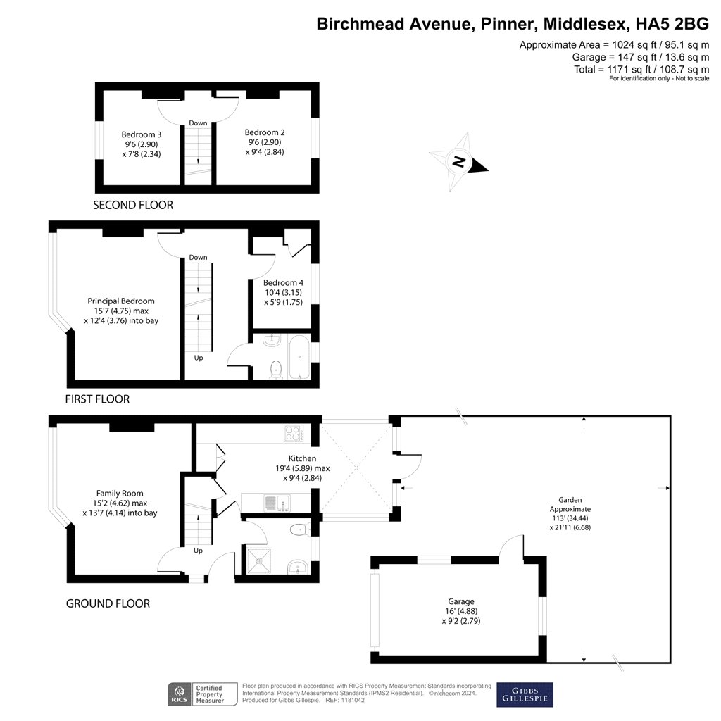 25, Birchmead Avenue, Pinner floorplan