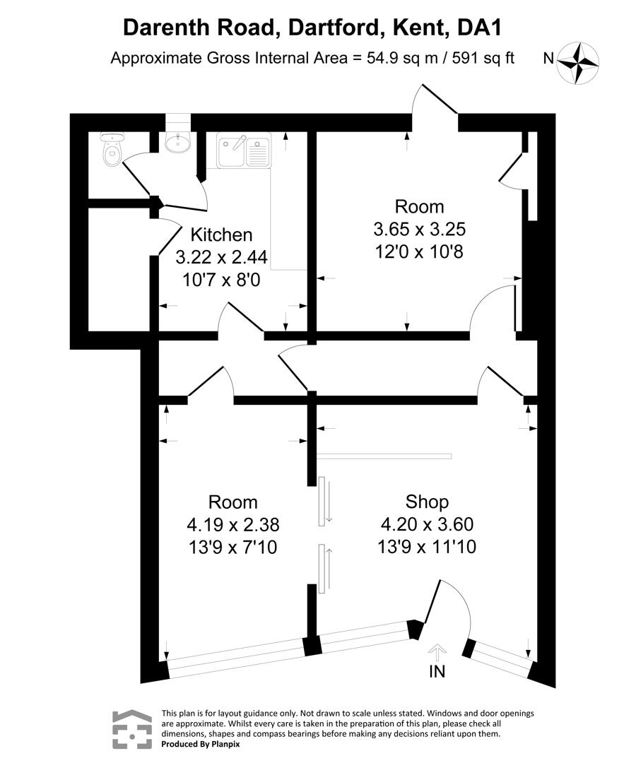 65, Darenth Road, Dartford floorplan