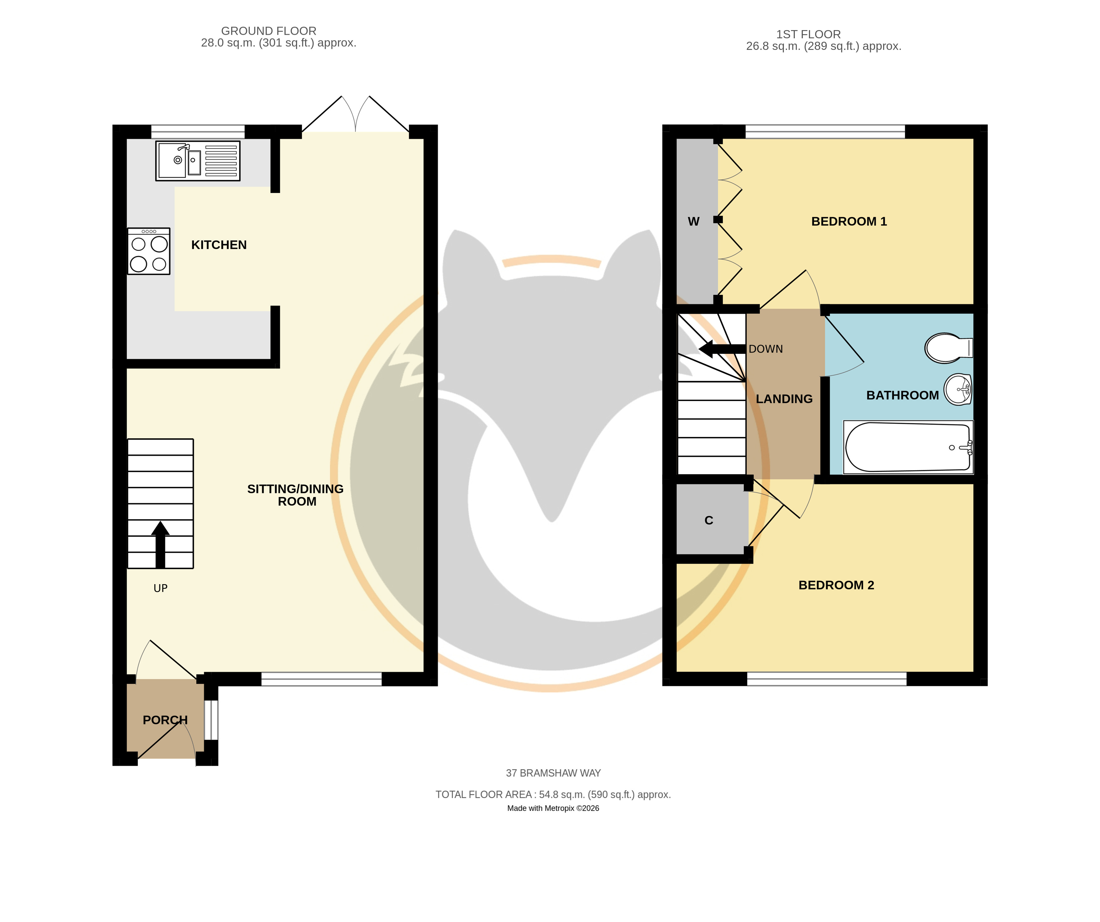 37, Bramshaw Way, Hampshire floorplan