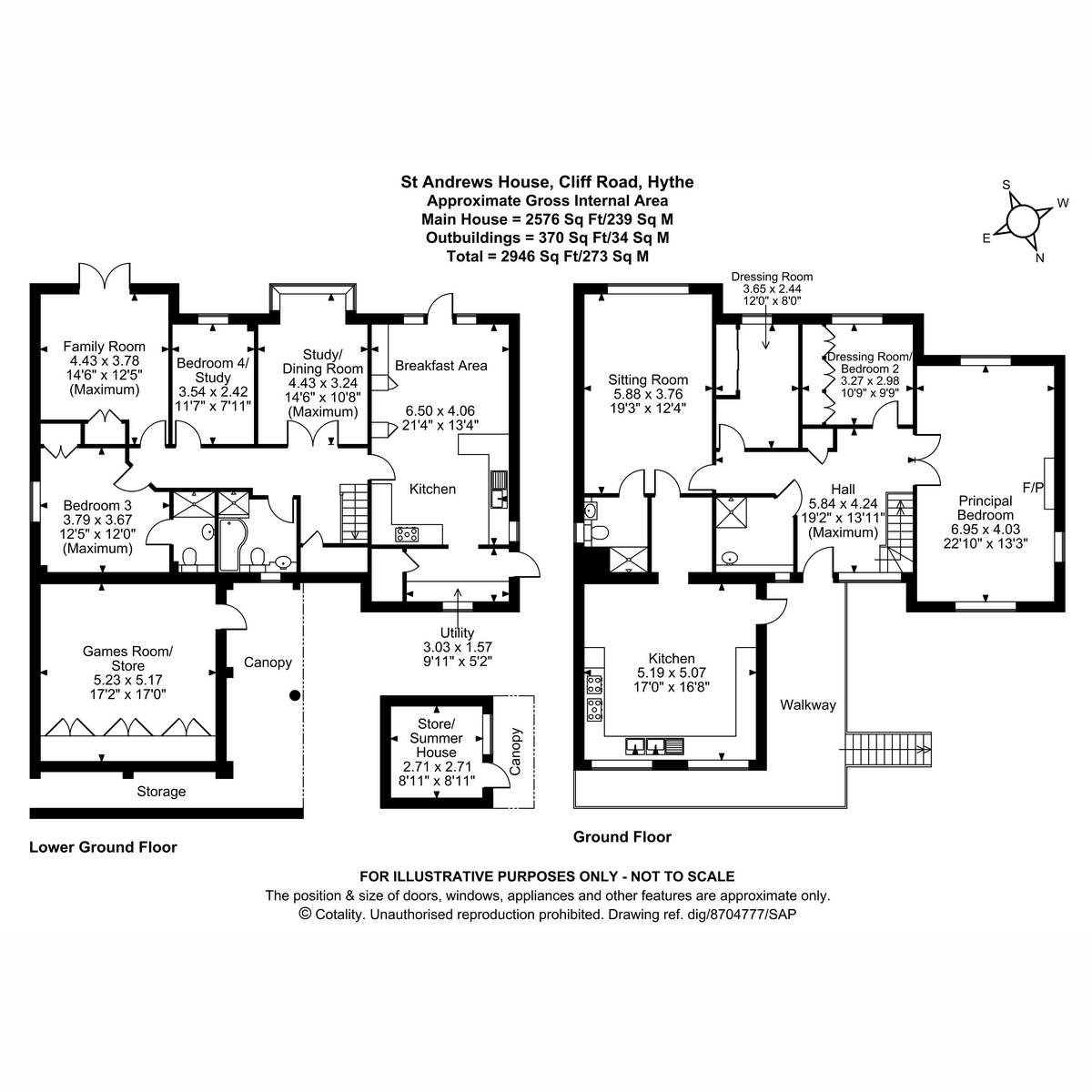 13, St Andrews House, Hythe floorplan
