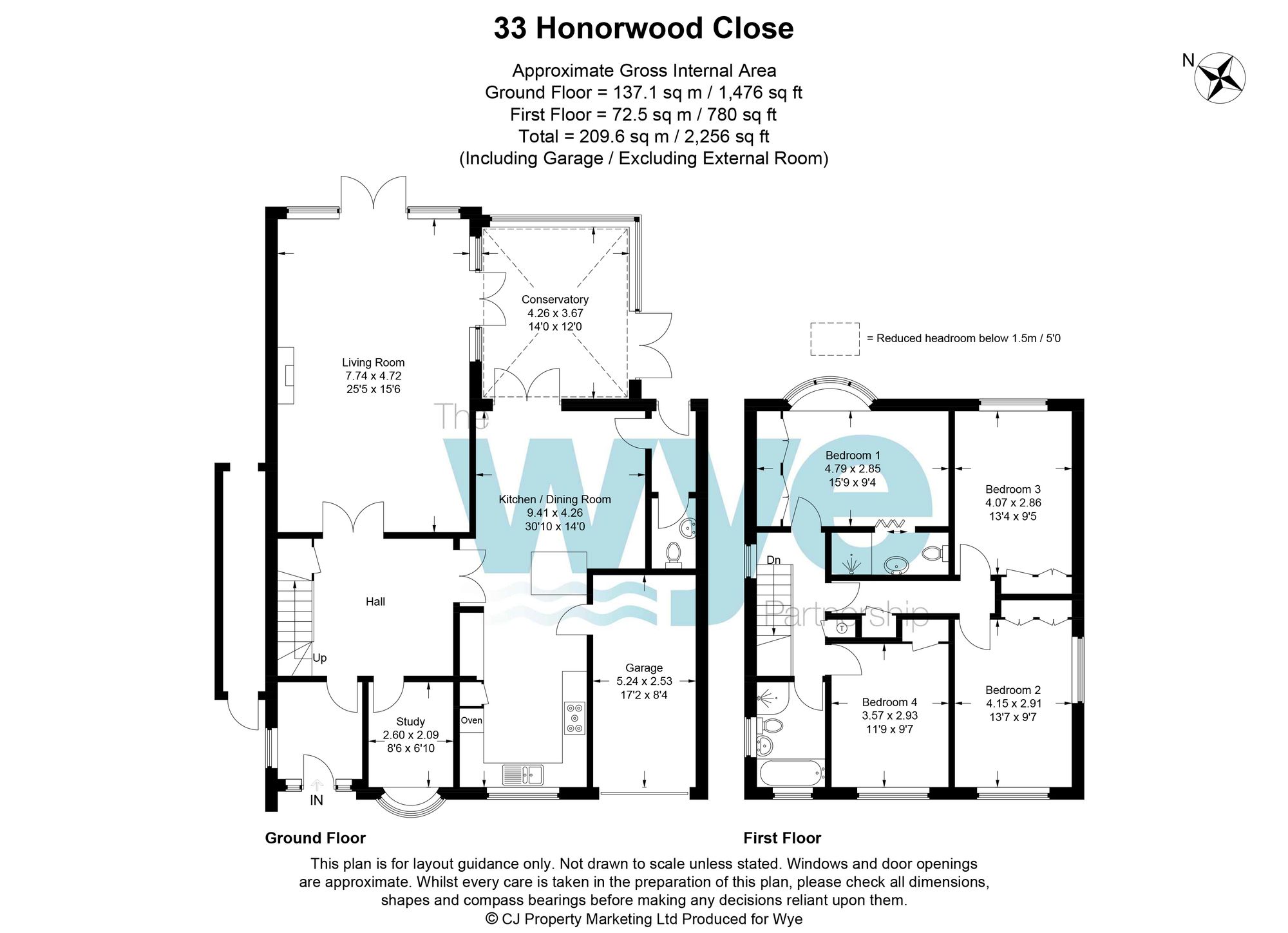 33 Honorwood Close, Great Missenden floorplan