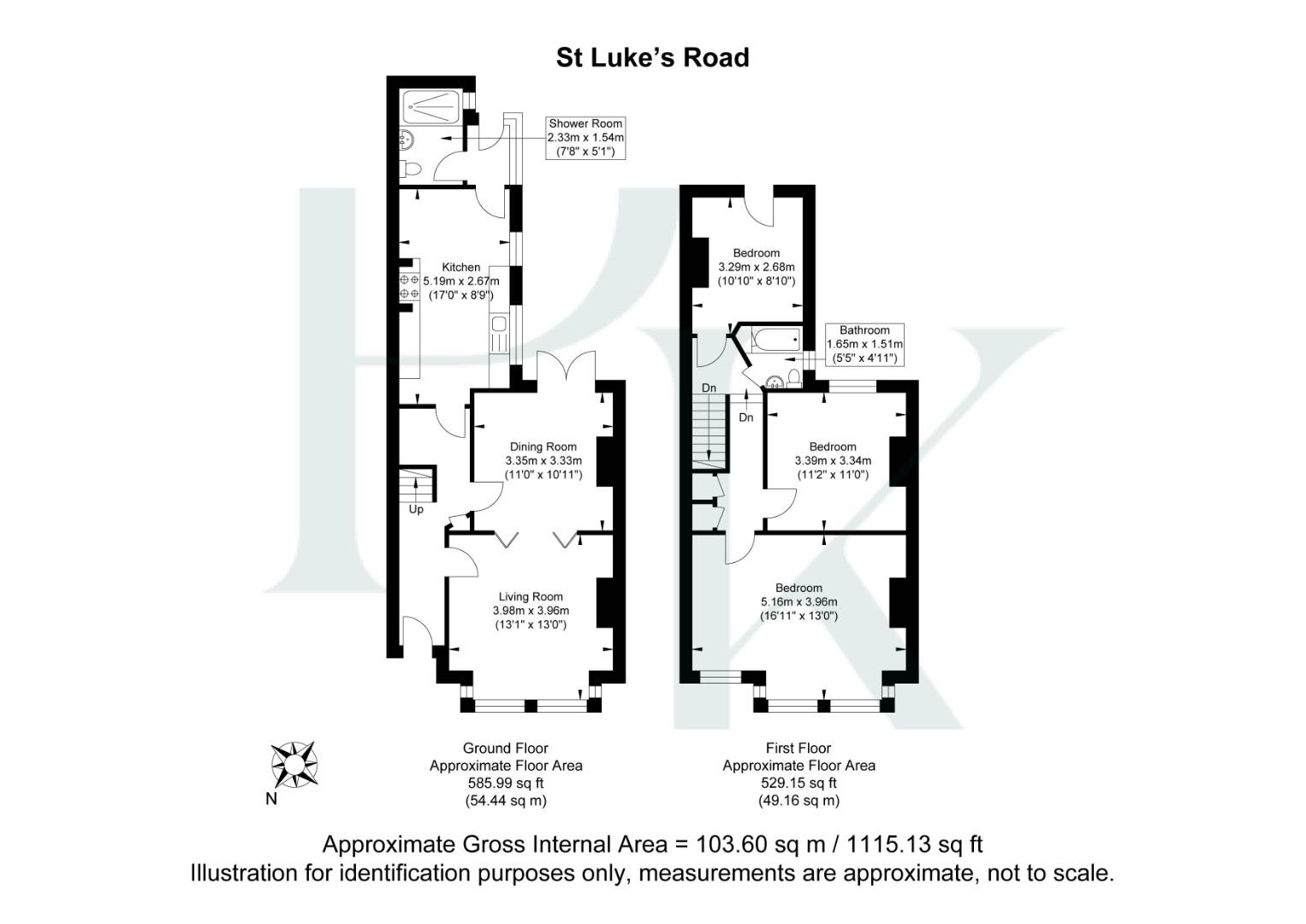 3, St. Lukes Road, Brighton floorplan