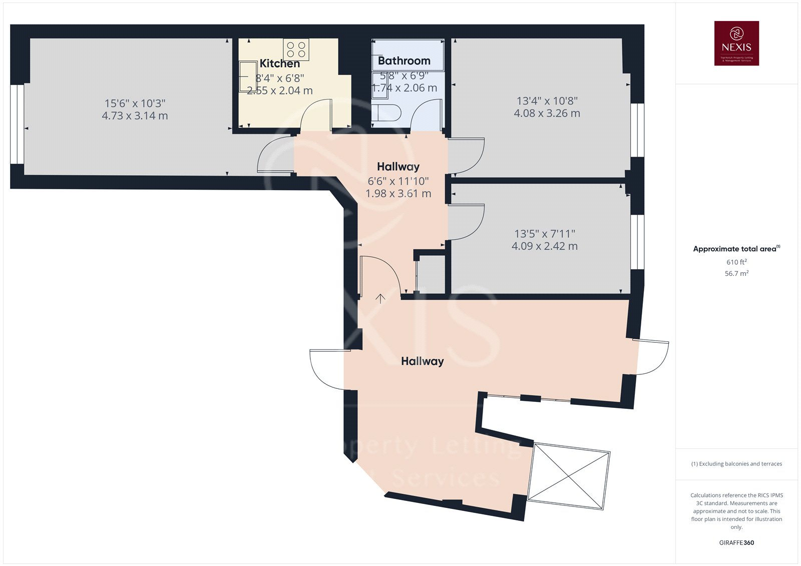 1 Sackville Place,, Sackville Place, Manchester floorplan