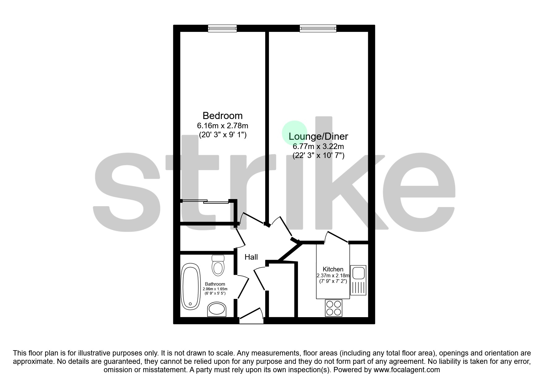 Rock Street, Thornbury, Bristol BS35, 1 bedroom flat for sale