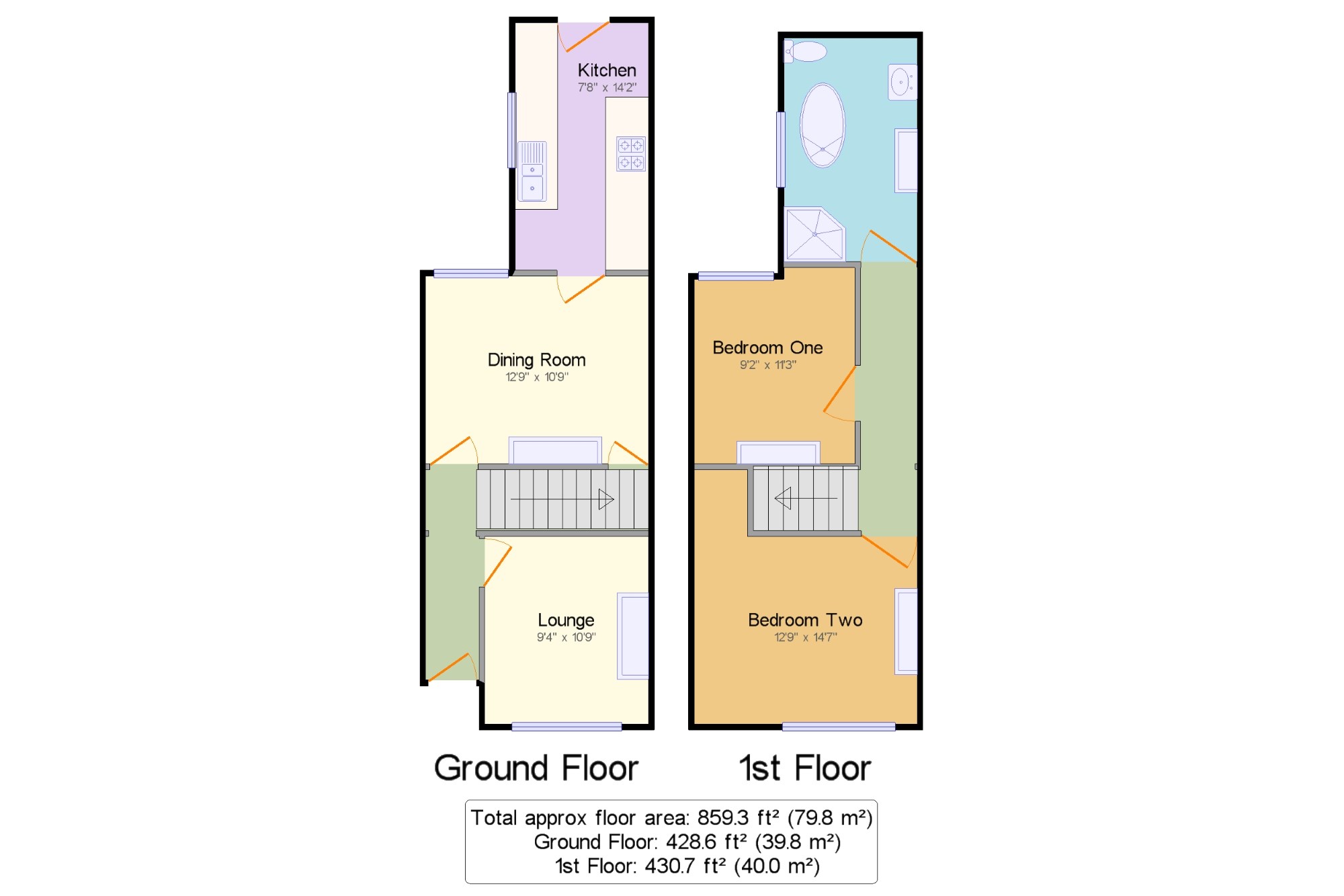 2 Bedrooms Semi-detached house for sale in Nursery Road, Tunbridge Wells, Kent TN4