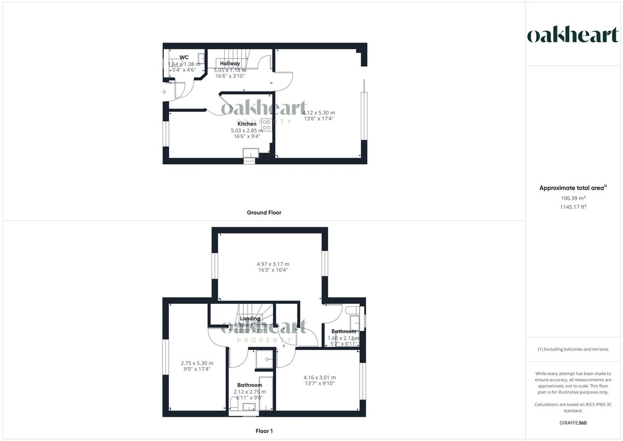 20b Scholars Close, Felsted floorplan