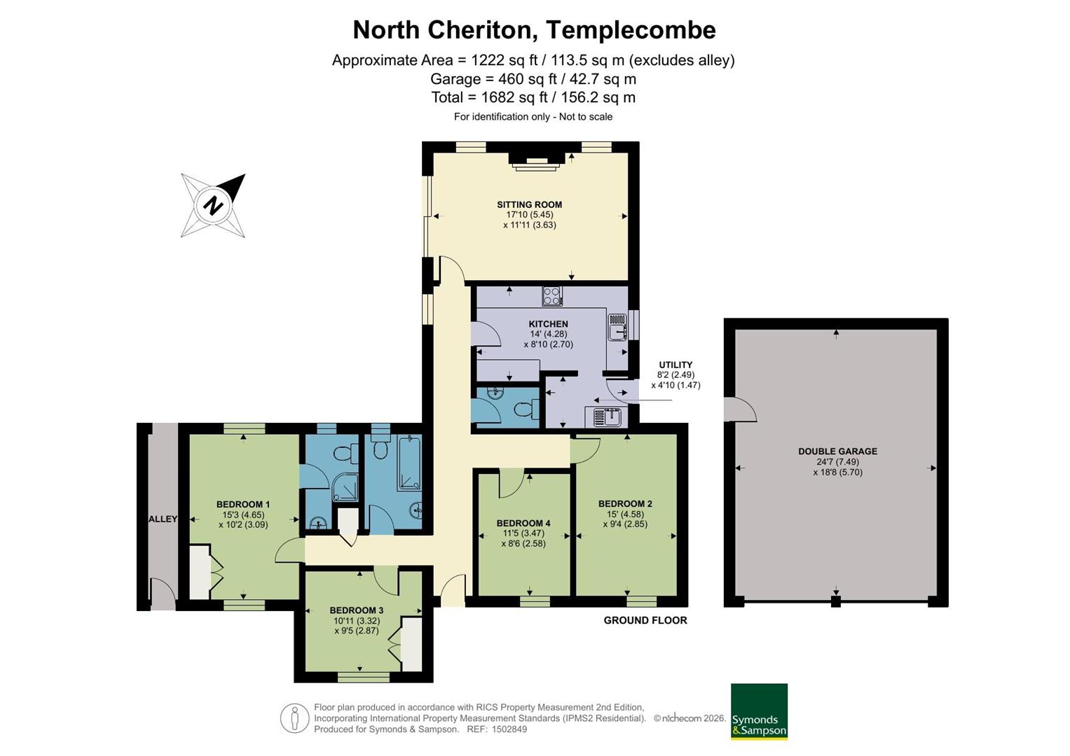 North Cheriton, Templecombe floorplan