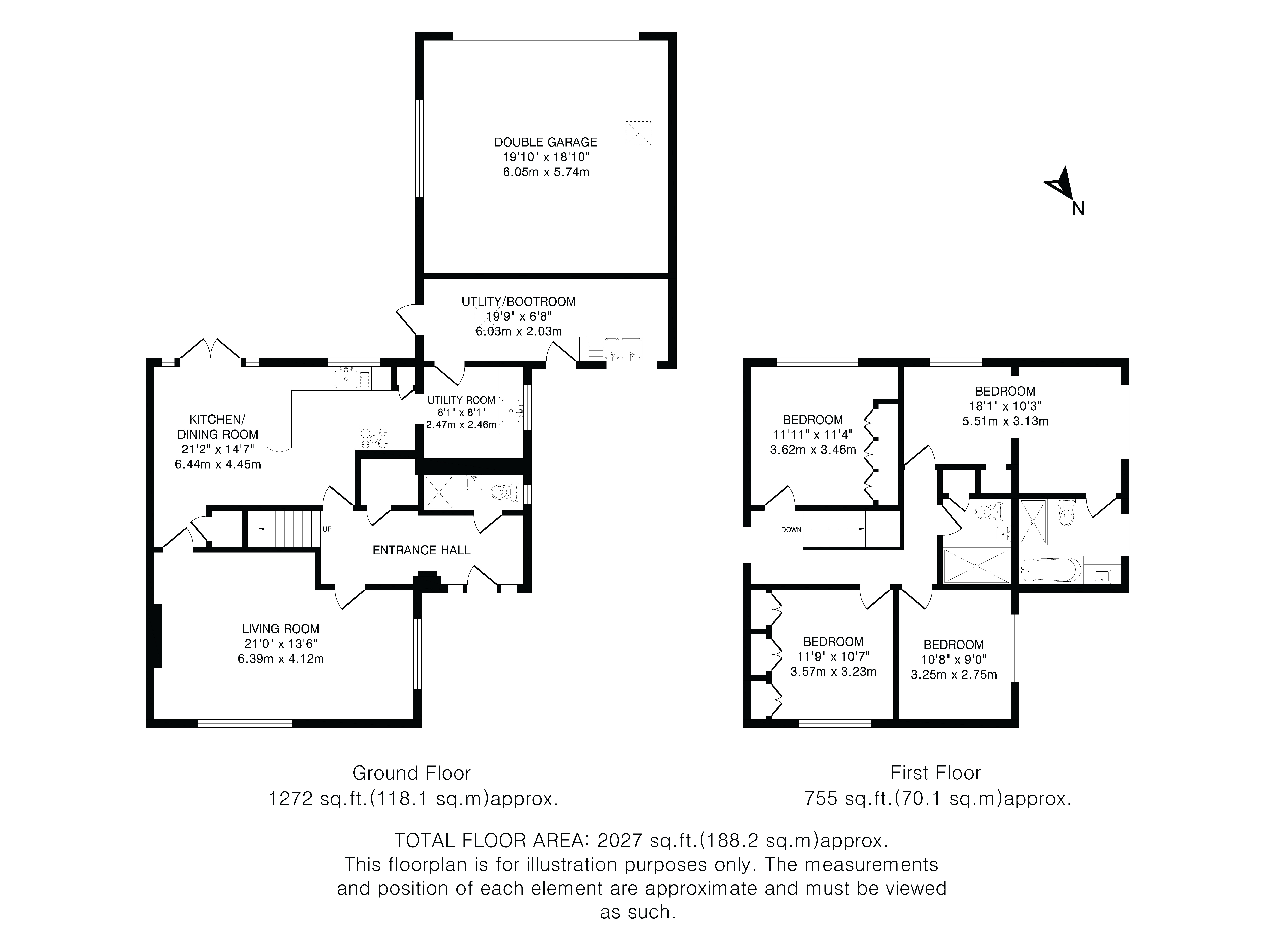 2, The Paddock, Hitchin floorplan