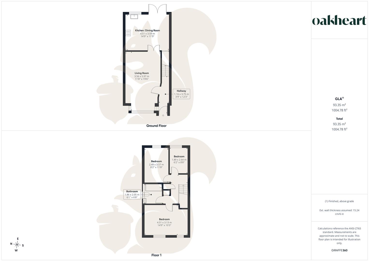 58, Hawthorn Close, Halstead floorplan