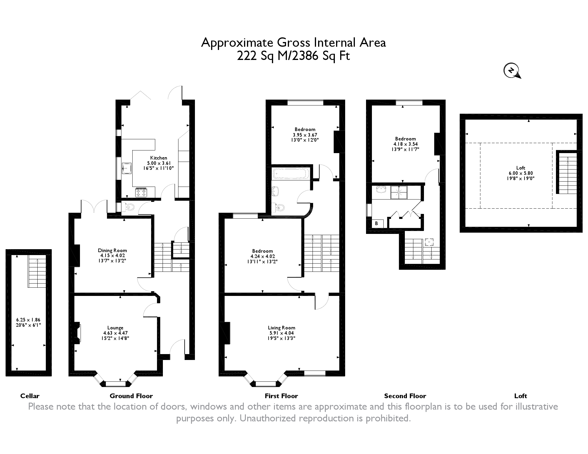 4 Bedrooms Terraced house for sale in Cloudesdale Road, London SW17