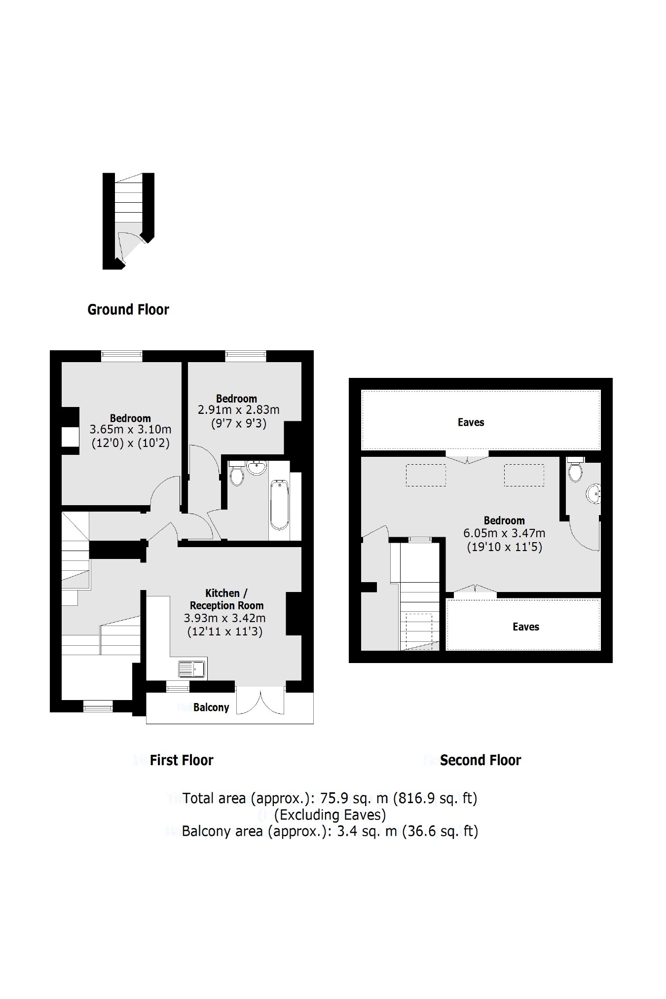 Royal Road, Teddington, Middlesex TW11, 2 bedroom flat for sale