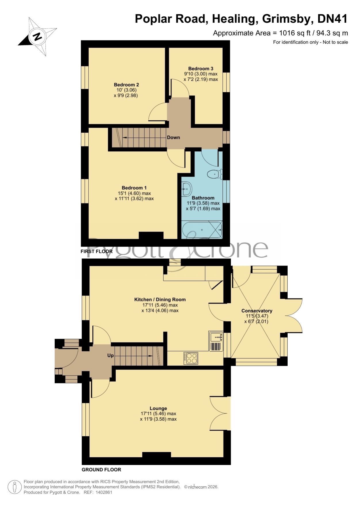 7, Poplar Road, Grimsby floorplan