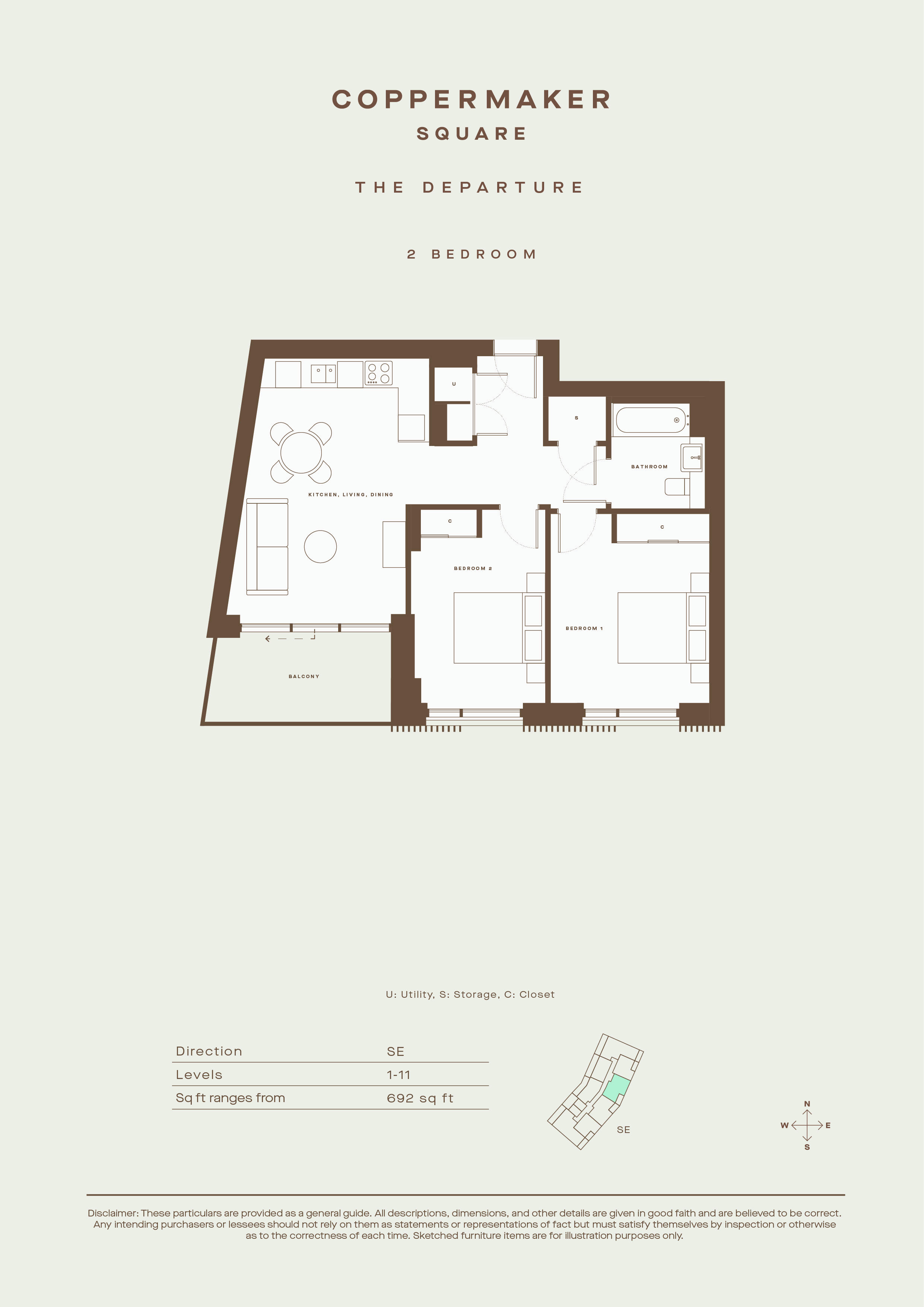 20, Coppermaker Square, 3, Cherry Park Lane, London floorplan