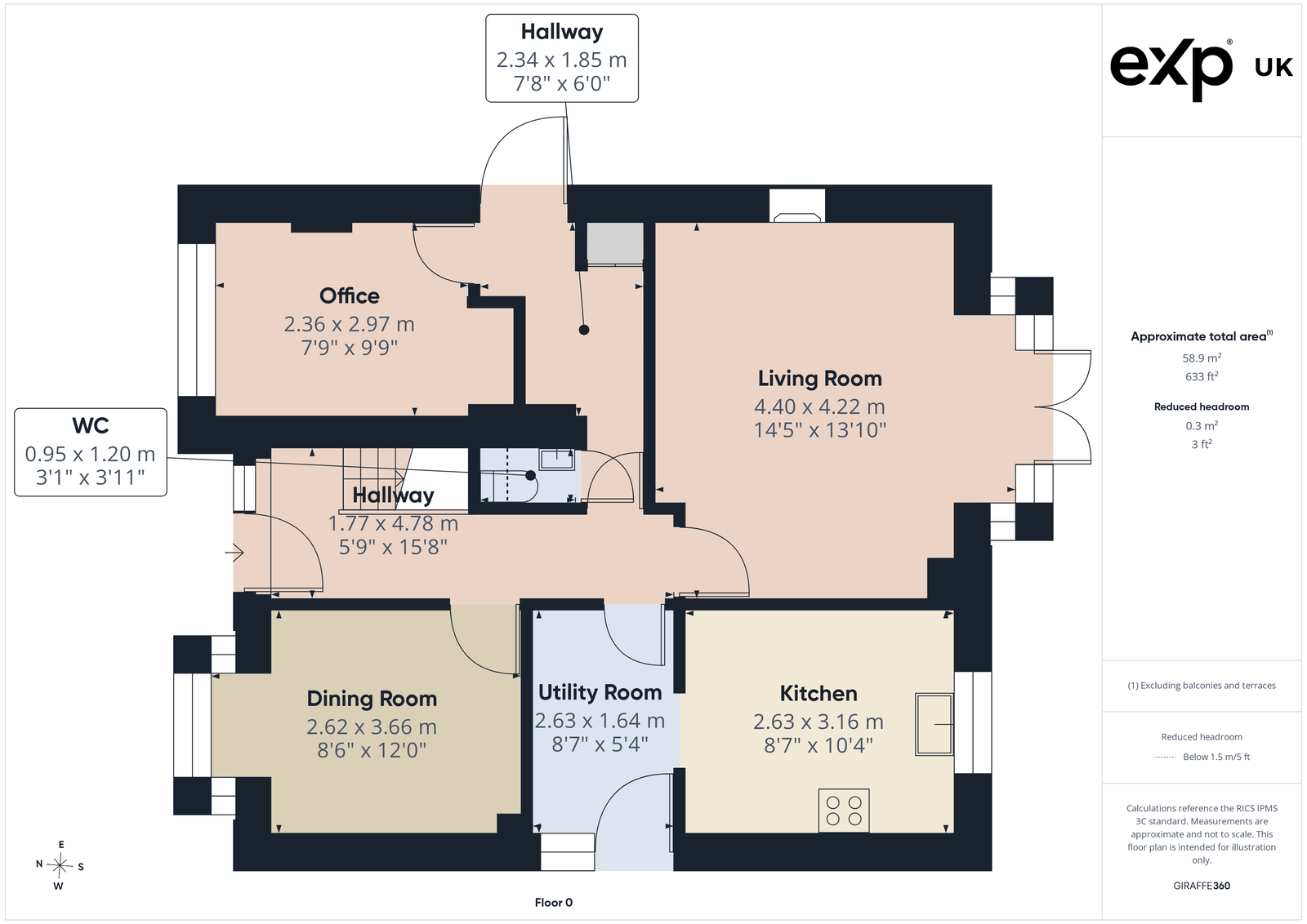 35, Bedgebury Close, Rochester floorplan