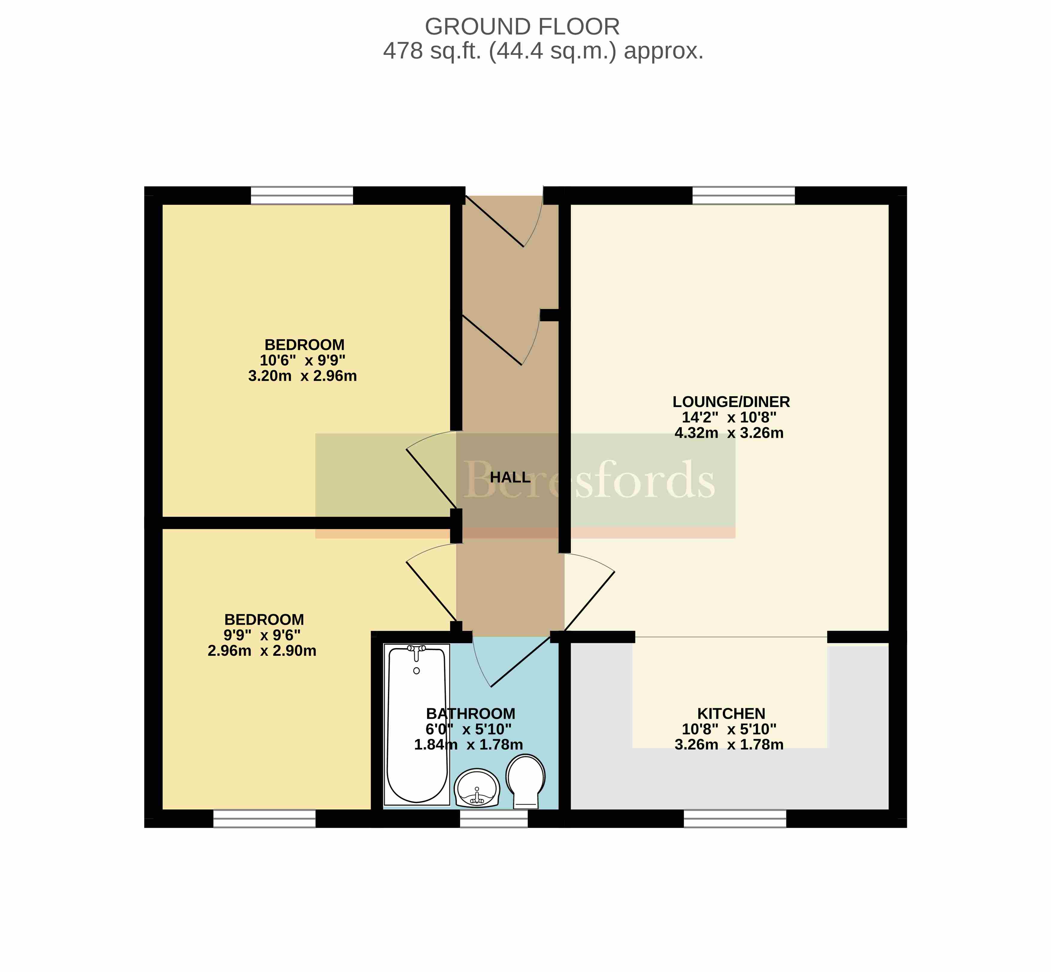 128, Godfrey Way, Essex floorplan