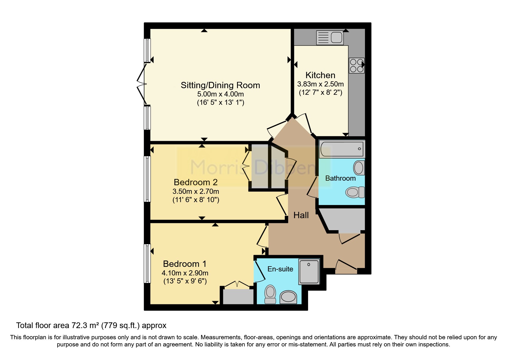Hulse Road, Southampton, Hampshire SO15, 2 bedroom flat for sale
