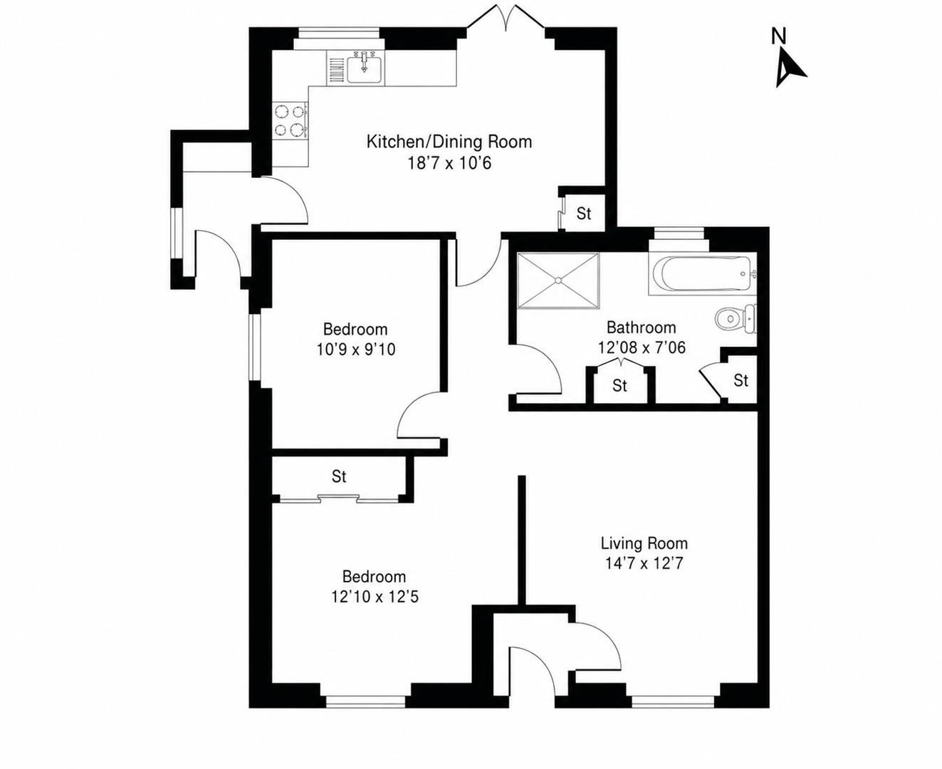 58, Vegal Crescent, Englefield Green floorplan