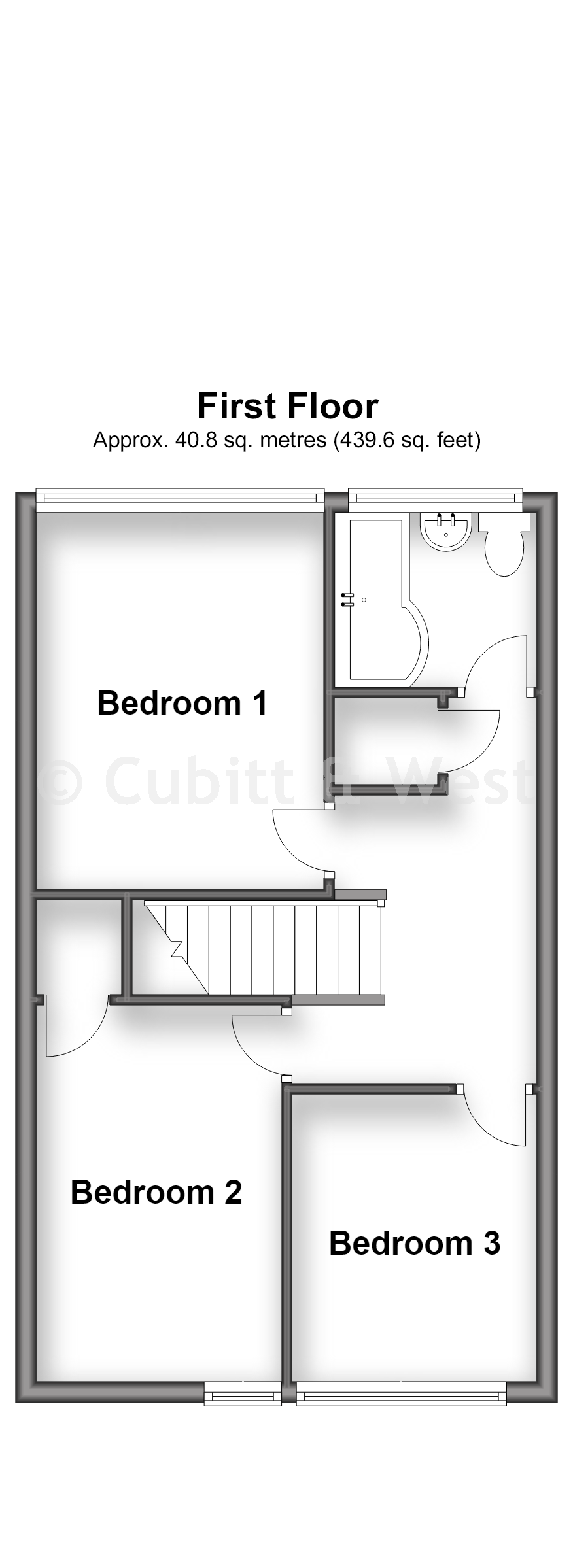 53, Taylors Crescent, Cranleigh floorplan