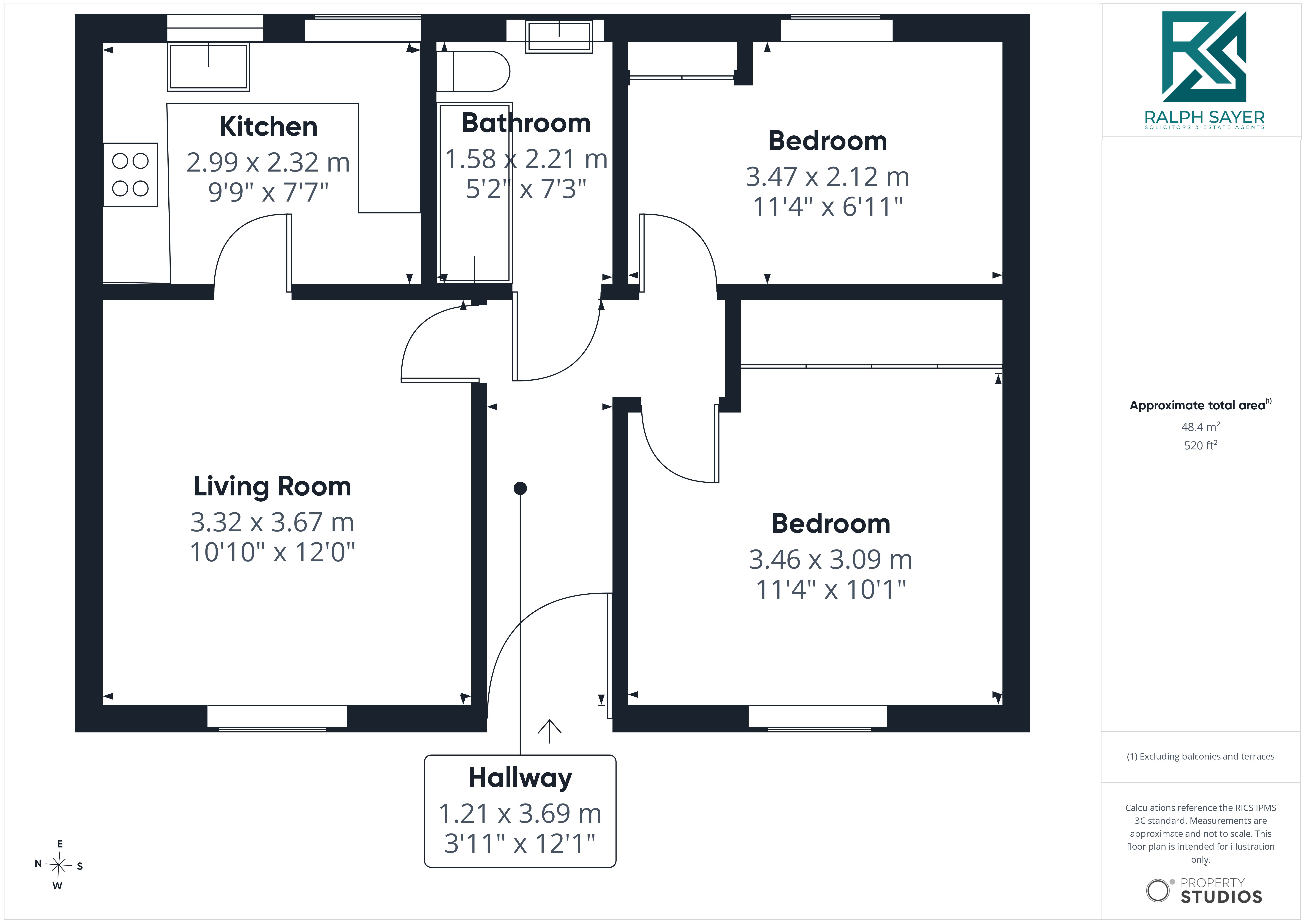 2A, Lothian Street, Dalkeith floorplan