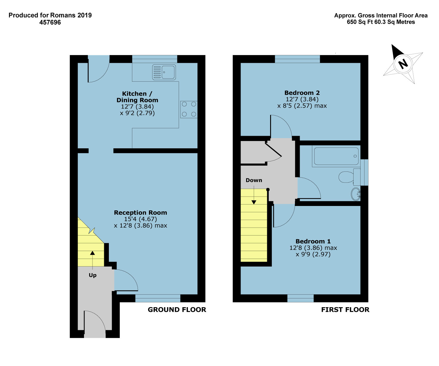 2 Bedrooms Semi-detached house for sale in Jupiter Way, Wokingham, Berkshire RG41