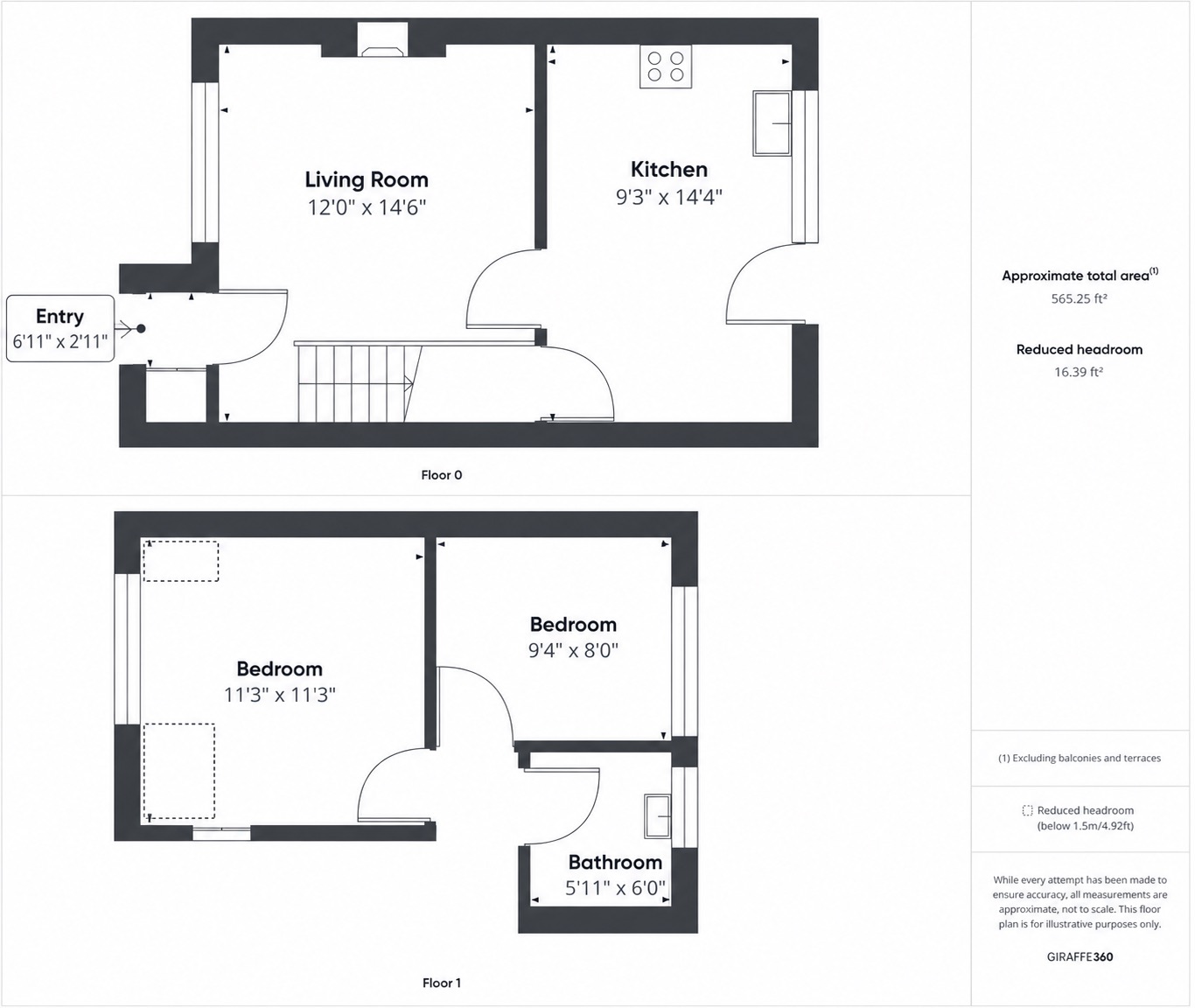 11 Delamere Close, Liverpool, Merseyside floorplan