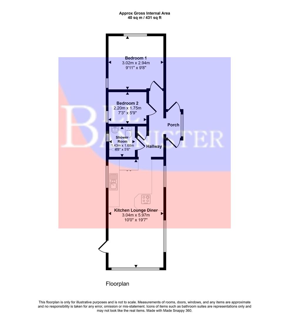 19, Lansdowne Park Homes, Redruth floorplan