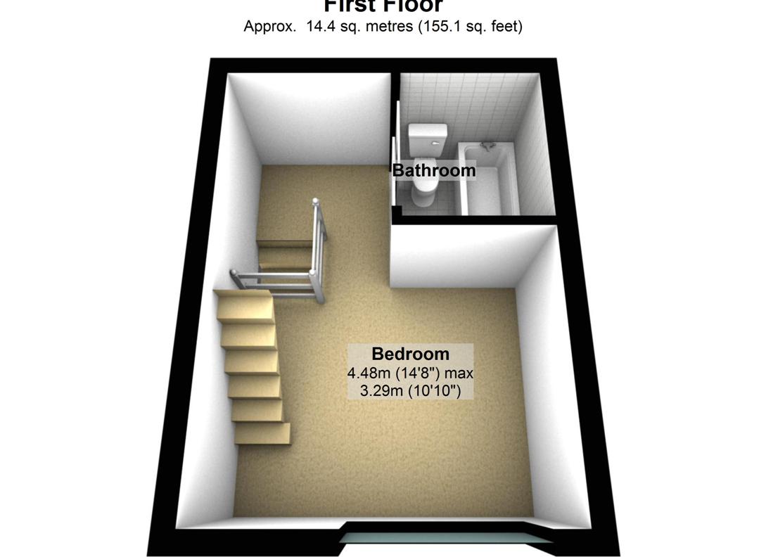 1, Cambridge floorplan