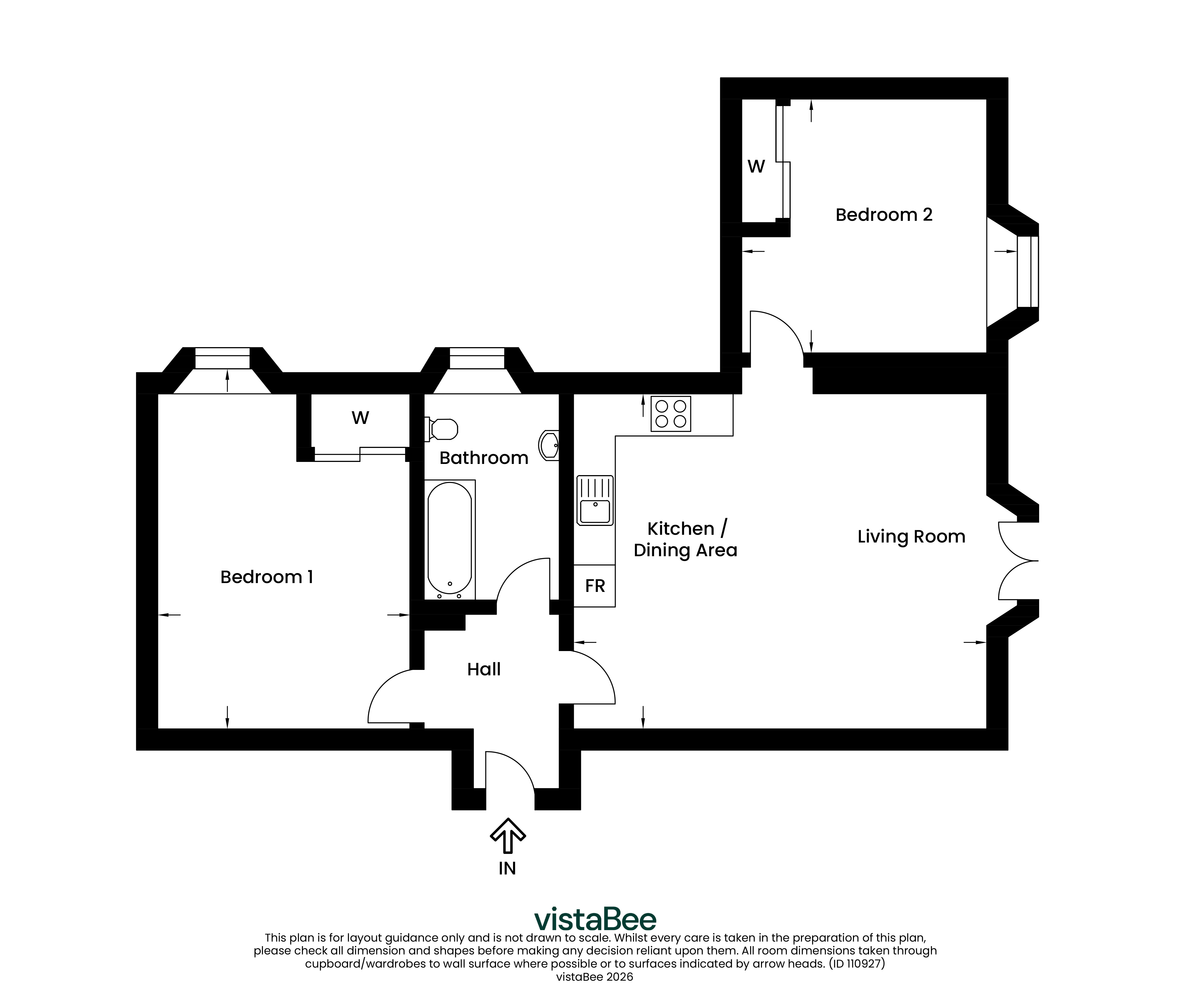 2 Blairvadach House,, Shandon, Argyll and Bute floorplan