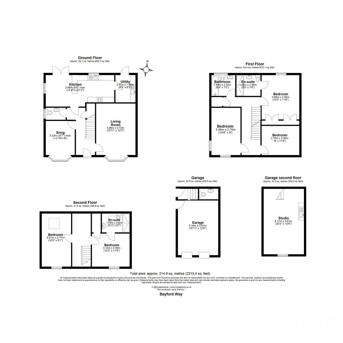 40, Bayford Way, Stansted Mountfitchet floorplan