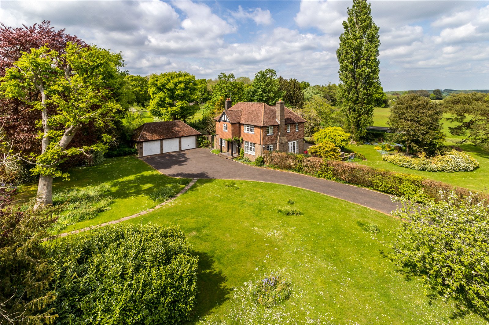 4 bedroom detached house for sale in Lewes Road, Westmeston, Hassocks ...