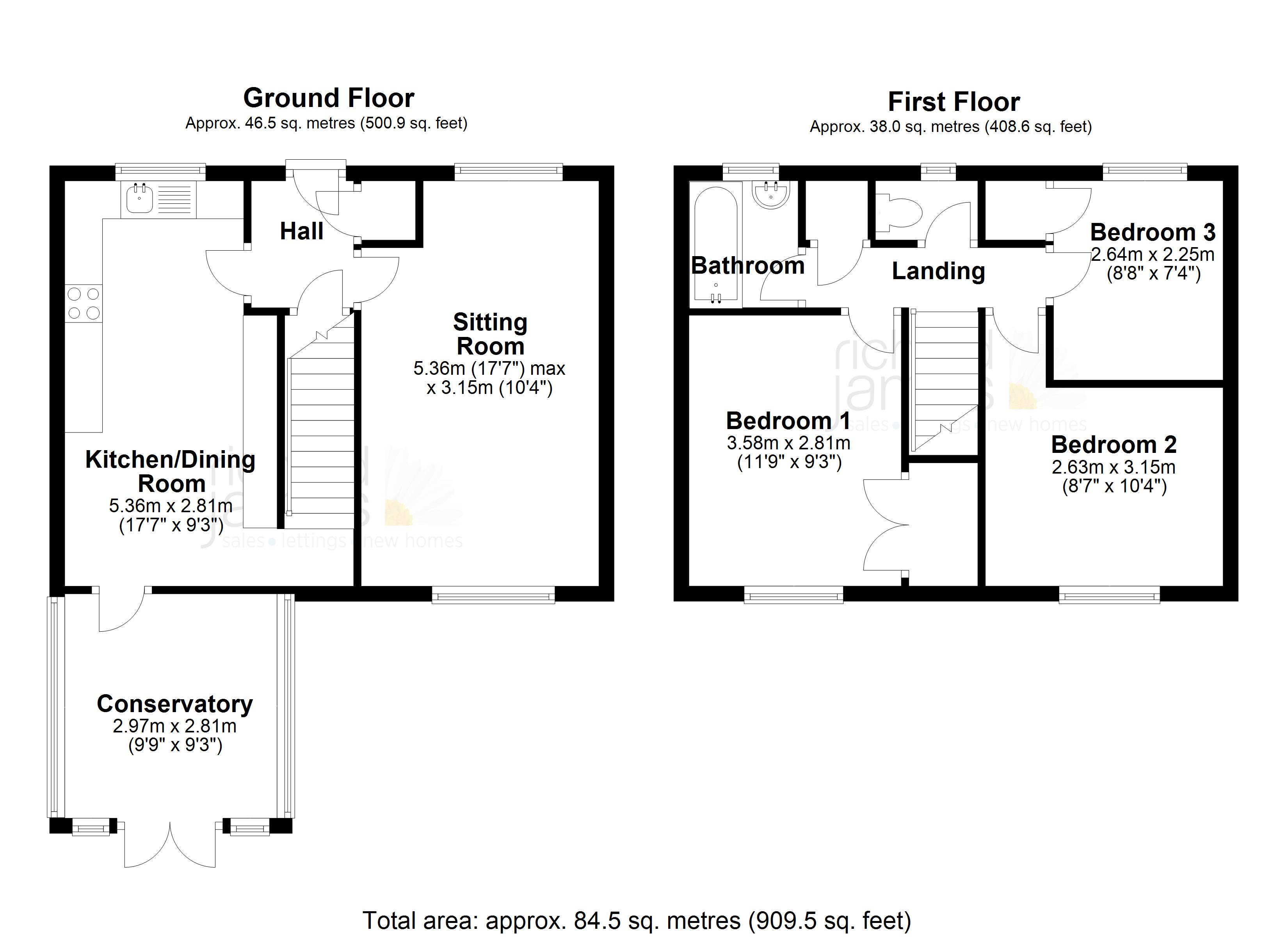 3 Bedrooms Terraced house for sale in Stamford Close, Toothill, Swindon SN5