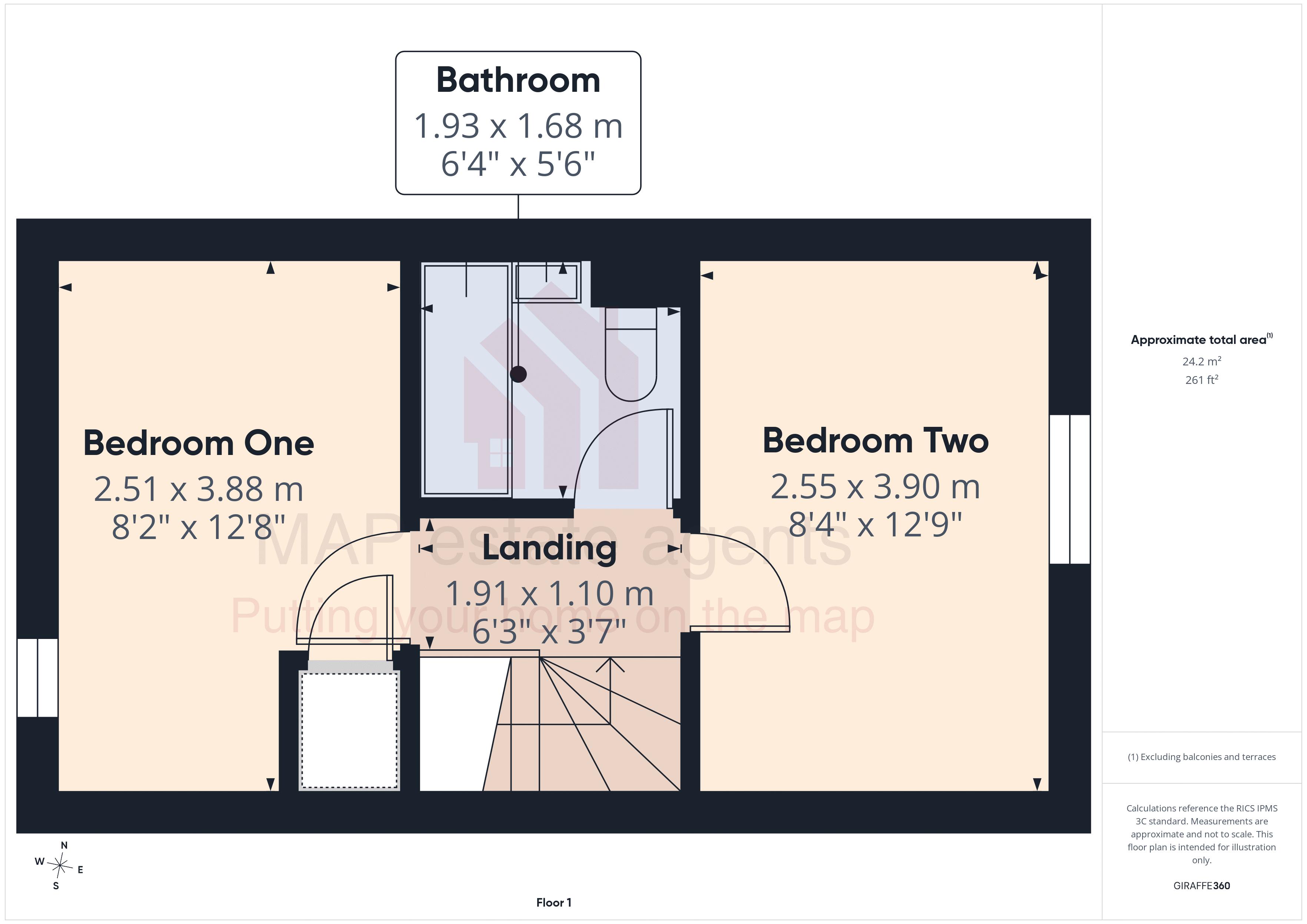 48, Bickland View, Falmouth floorplan