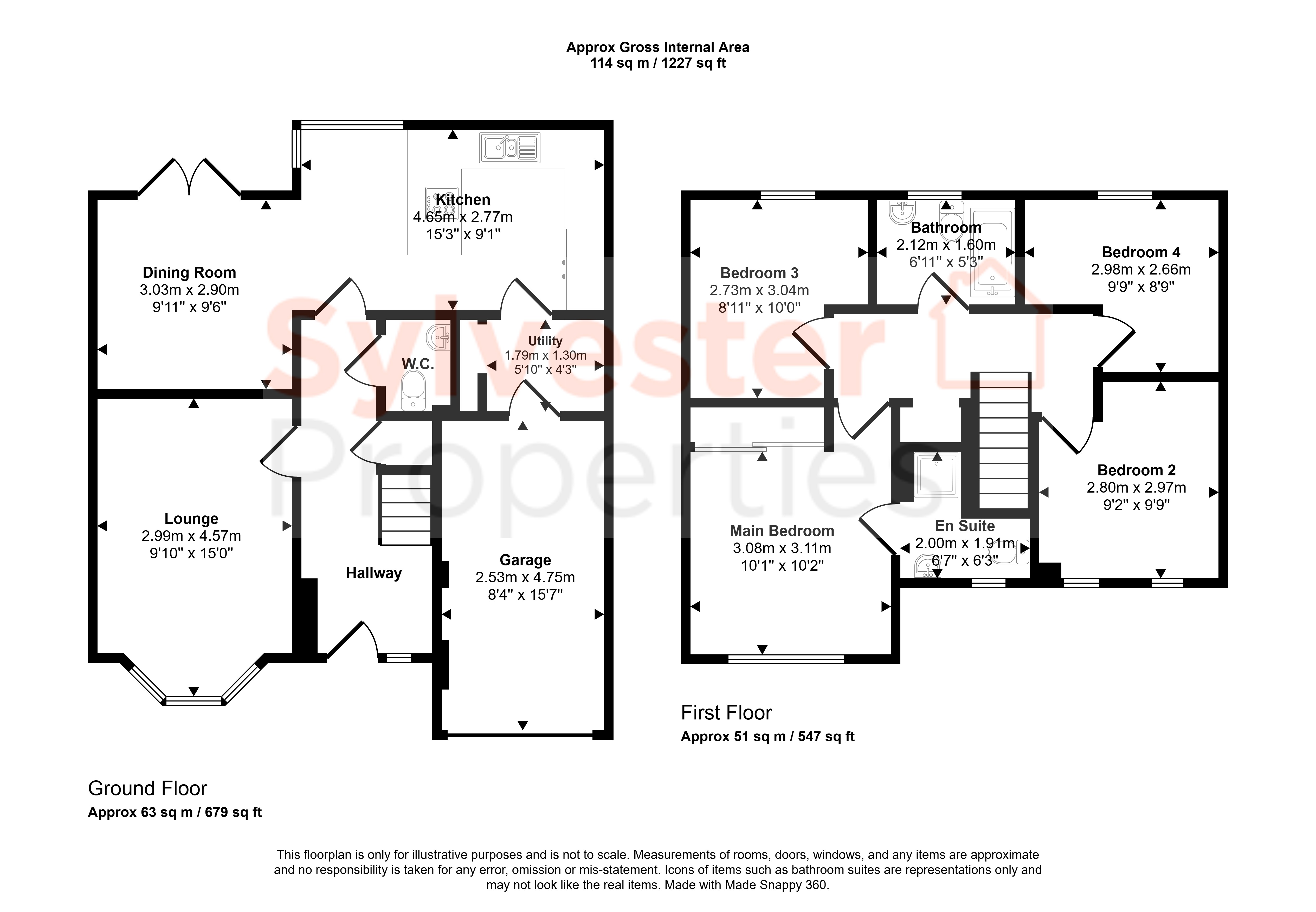 31, Orchard Grove, Stanley floorplan